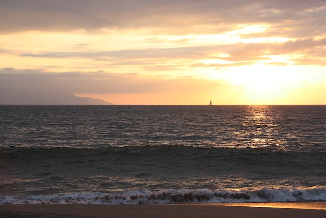 PV Beach Sunset